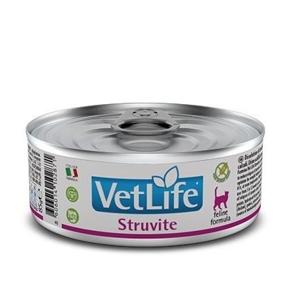 ALIMENTO HUMEDO PARA GATO EN LATA VET LIFE STRUVITE 85GR