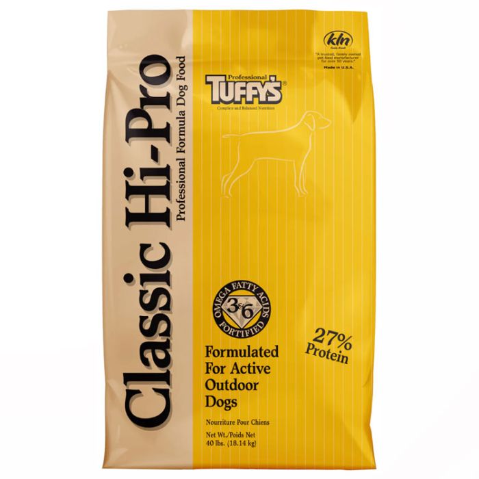 CONCENTRADO PARA PERRO TUFFYS CLASSIC HI-PRO 40 LBS