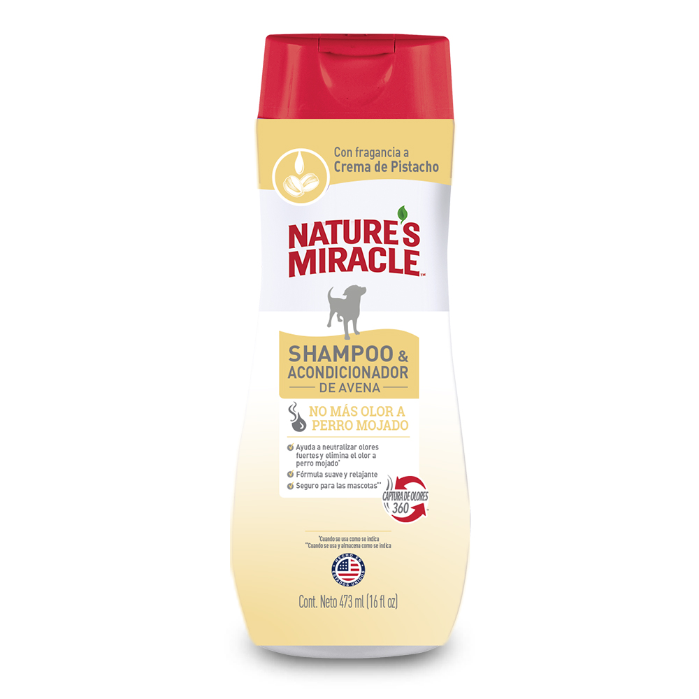 NATURAL MIRACLE SHAMPOO Y ACONDICIONADOR DE AVENA x 16 ONZ