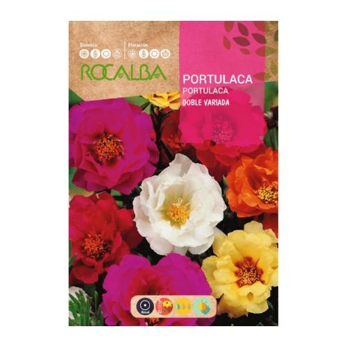 SEMILLAS PORTULACA DOBLE ROCALBA 1 GR