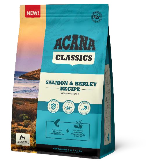 CONCENTRADO PARA PERRO ACANA CLASSICS SALMON AND BARLEY 