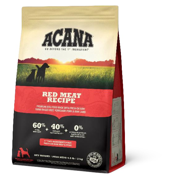CONCENTRADO PARA PERRO ACANA RED MEAT 4.5 LIBRAS