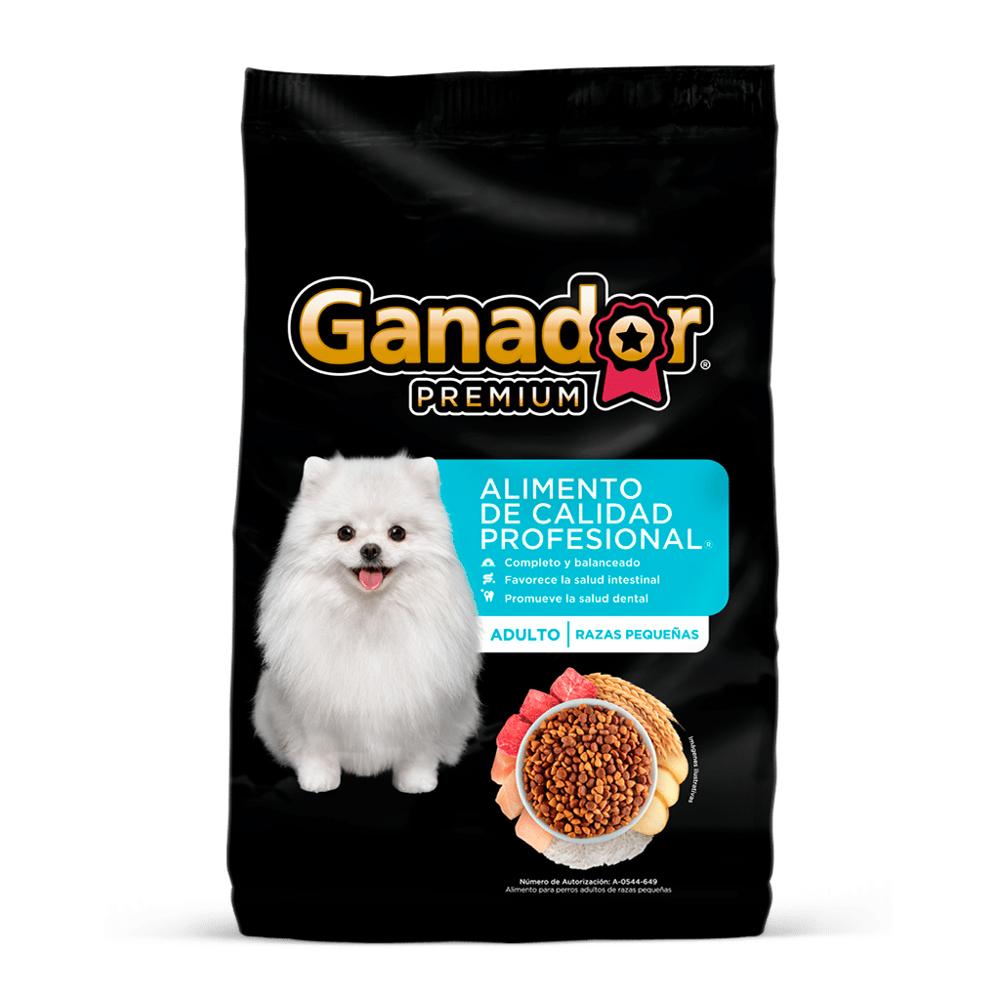CONCENTRADO PARA PERRO GANADOR ADULTO RAZAS PEQUEÑAS