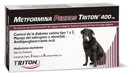 TRITON METFORMINA 400 MG x 80 TABS