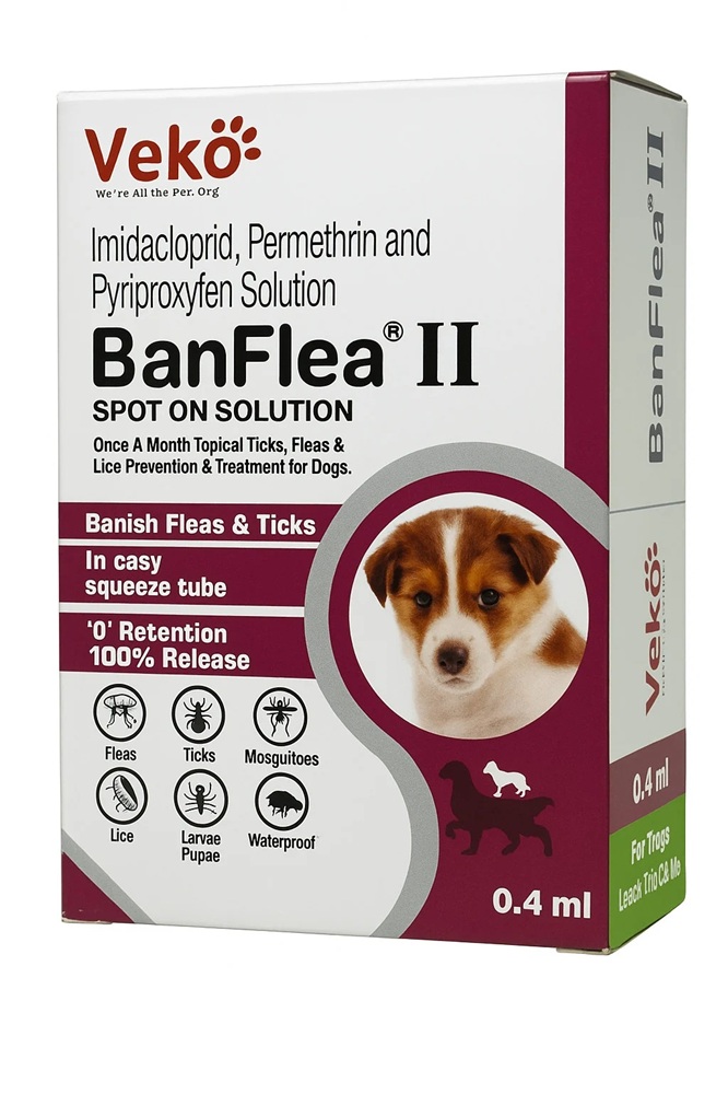 PIPETA ANTIPULGAS BANFLEA SPOT ON PARA PERROS