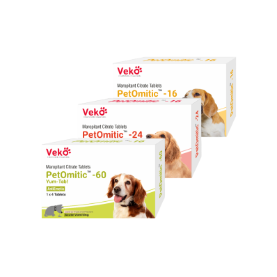 PETOMIC TRATAMIENTO PARA VOMITOS x 4 TABS