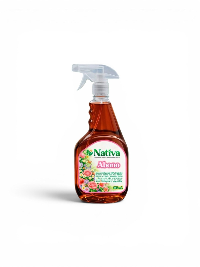 FERTILIZANTE FOLIAR ORGANICO NATIVA PARA PLANTAS 850 ML