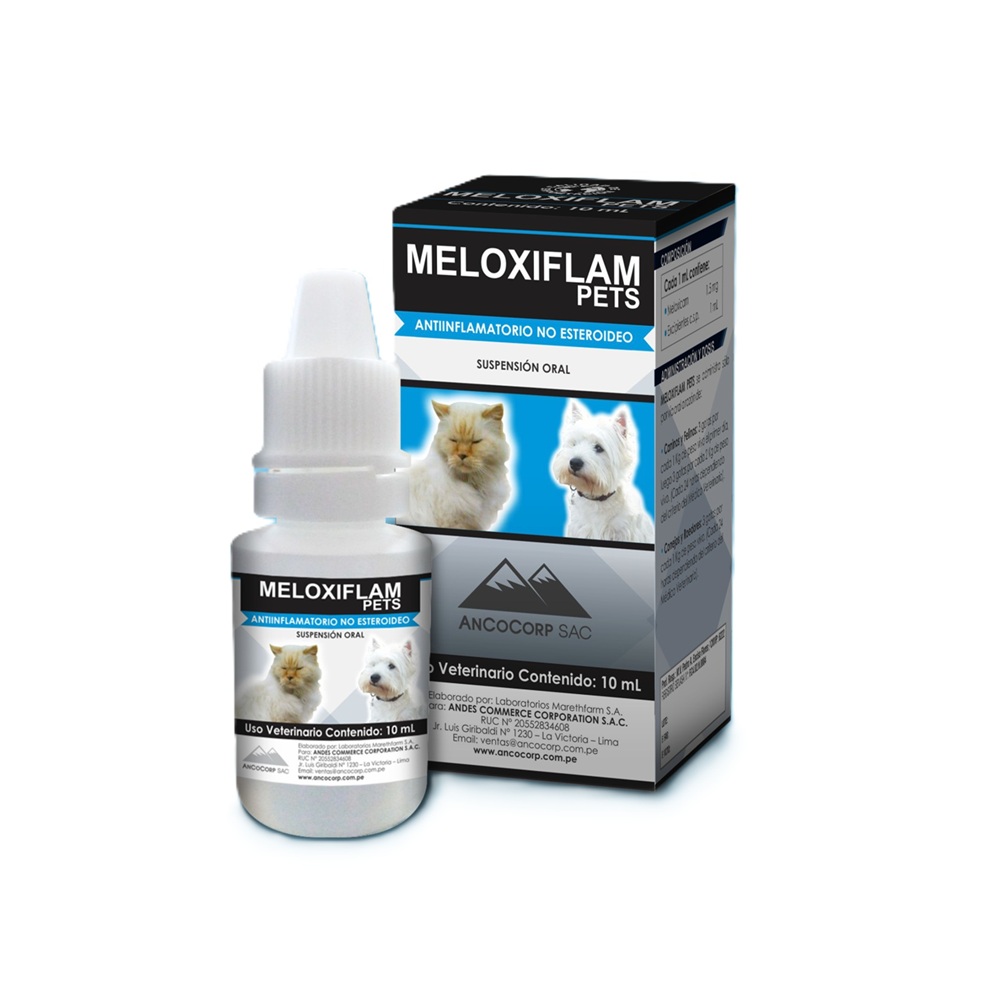 MELOXIFLAM MELOXICAM PETS x 20 ML