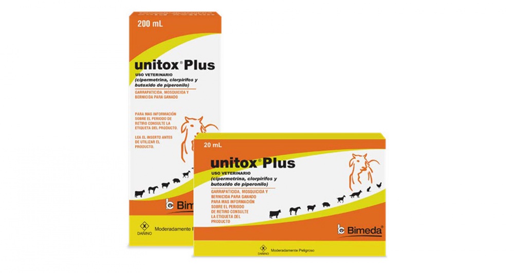 DESPARASITANTE EXTERNO UNITOX PLUS x 1 LITRO