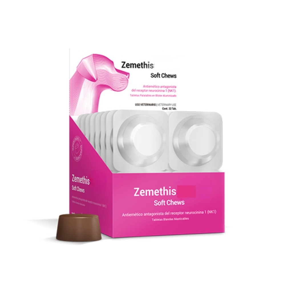 ZEMETHIS MAROPITANT SOFT CHEWS x 4 TABS