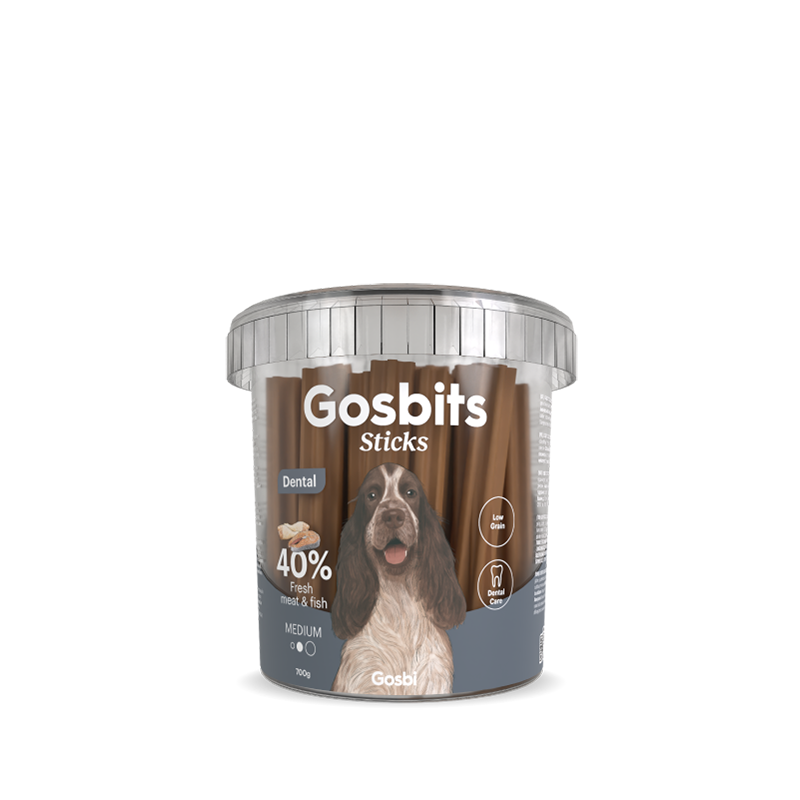 PREMIO GOSBITS DENTAL MEDIUM 700 GRS