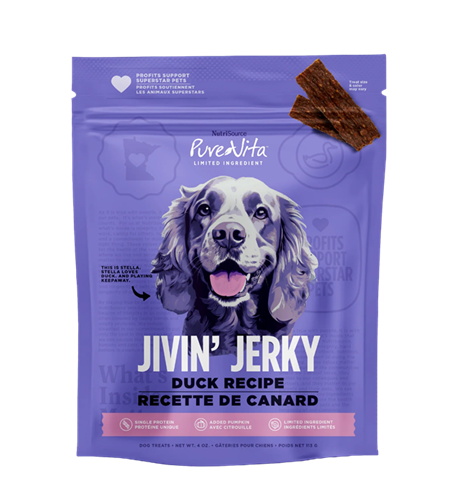PREMIO NUTRISOURCE JIVIN JERKY DUCK RECIPE 