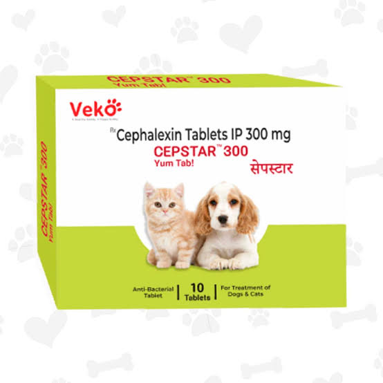 CEPSTAR CEFALEXINA x 10 TABLETAS 