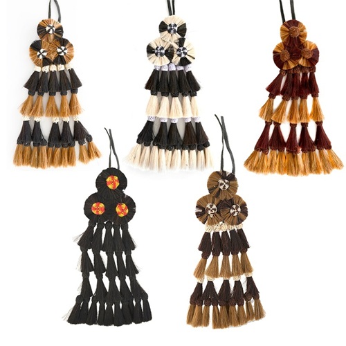 MOSQUERO HH CERDA NATURAL MARRON/BEIGE 24 BORLAS 