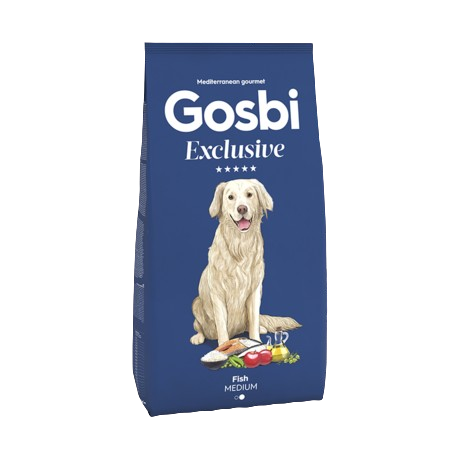 CONCENTRADO PARA PERRO GOSBI EXCLUSIVE FISH MEDIUM