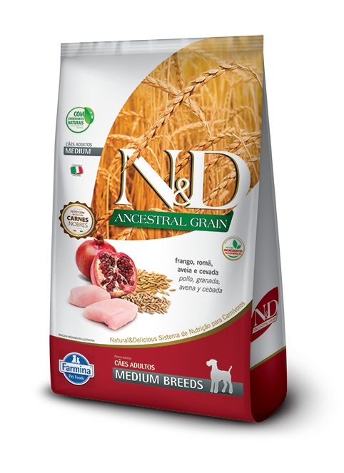 CONCENTRADO PARA PERRO ND ANCESTRAL CANINE CORDERO ADULTO MEDIUM