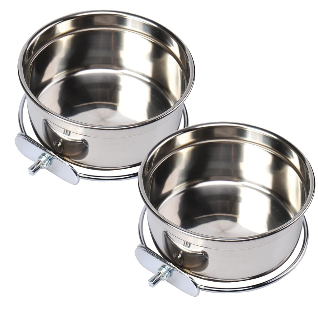 COMEDERO PARA AVES DE METAL x 1 UNIDAD