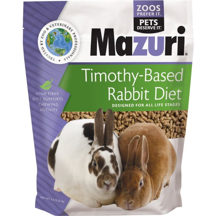 ALIMENTO PARA CONEJOS MAZURI 5 LIBRAS