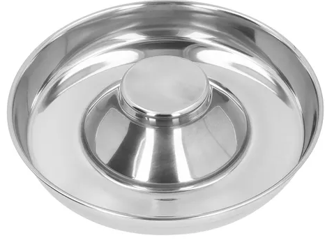 COMEDERO DE ACERO INOXIDABLE PARA CACHORROS 