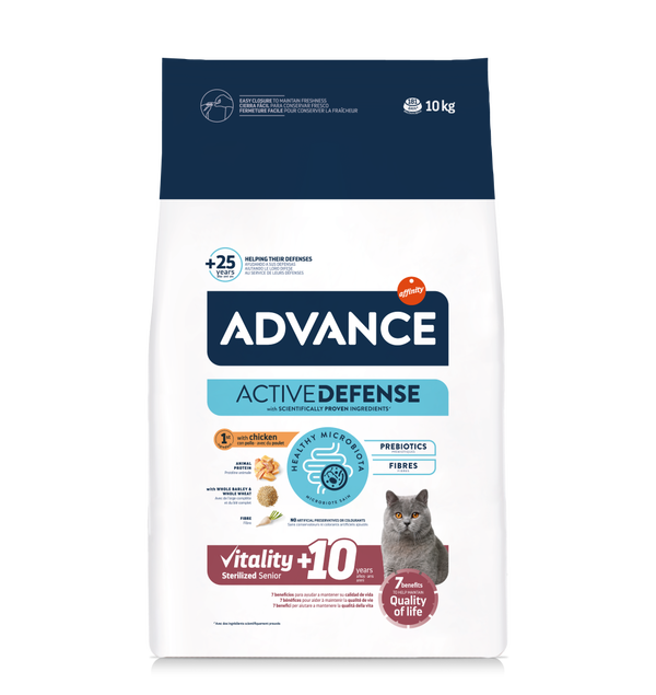 CONCENTRADO PARA GATO SENIOR ADVANCE STERILIZED 1.5 KG