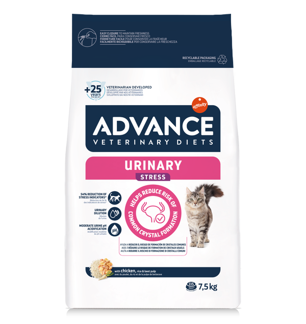 CONCENTRADO PARA GATO ADVANCE MEDICADO URINARY STRESS 1.5 KG