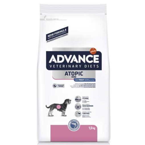 CONCENTRADO PARA PERRO ADVANCE MEDICADO  ATOPIC SMALL 1.5 KG