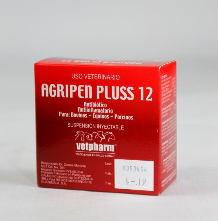 AGRIPEN PLUSS 12 VETPHARM 