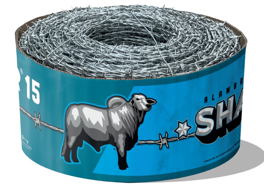 ALAMBRE DE PUAS SHAMAR 15 400VRS