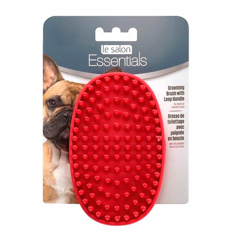 ALMOHAZA DE GOMA CIRCULAR PARA PERRO CON DIENTES LE SALON