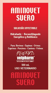 AMINOVET VETPHARM SUERO 500 ML