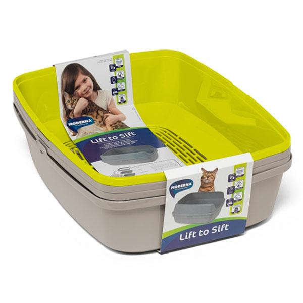 ARENERO PARA GATO LIFT TO SIFT CON CERNIDOR