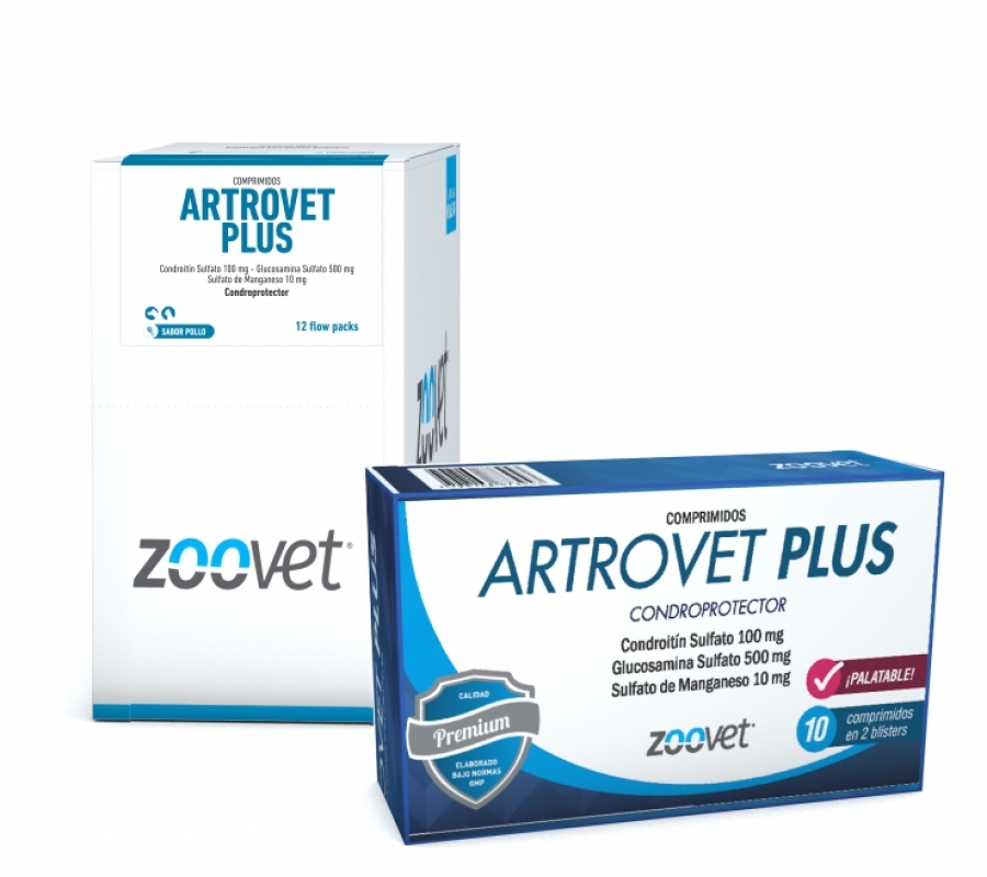 ARTROVET PLUS ZOOVET 5 COMPRIMIDOS