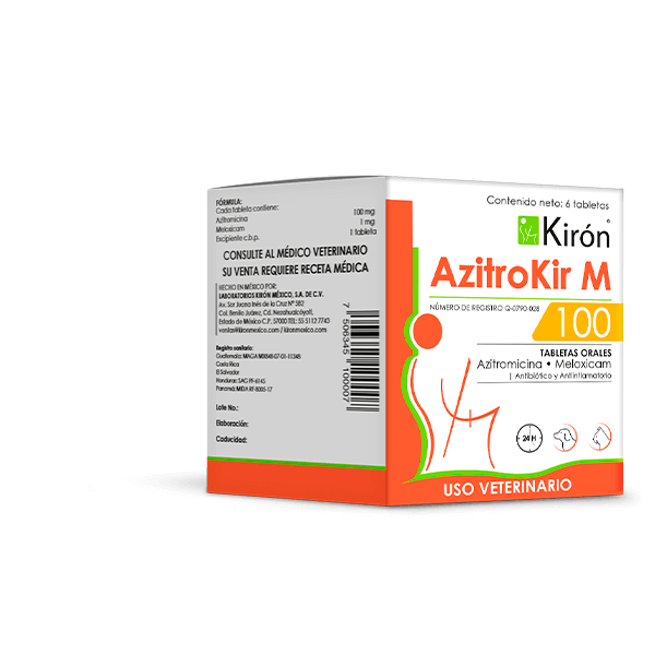 AZITROKIR M 100MG 1 TABLETA