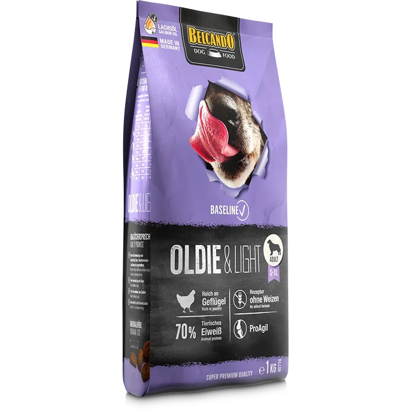 CONCENTRADO PARA PERRO BELCANDO BASELINE OLDIE AND LIGHT 1 KG