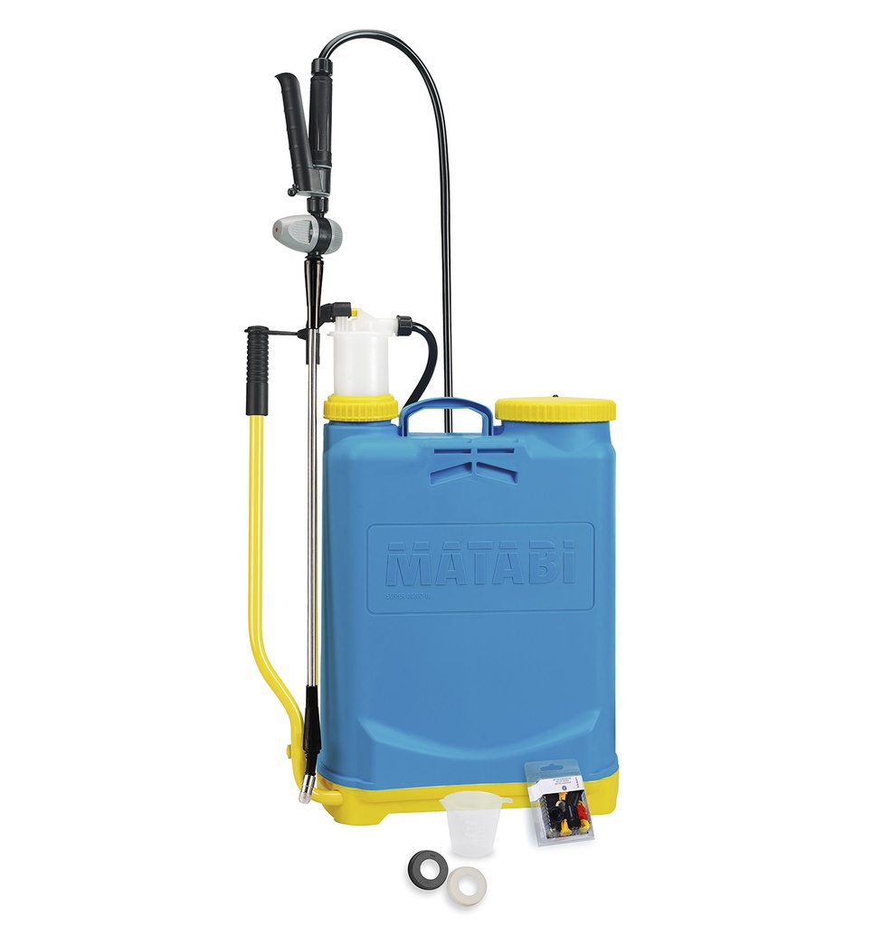 BOMBA FUMIGADORA DE MOCHILA MATABI DE MOCHILA 16 LITROS SUPER AGRO 16