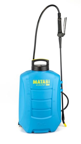 BOMBA FUMIGADORA DE MOCHILA MATABI DE MOCHILA ELECTRICA EVOLUTION LC 15 LITROS