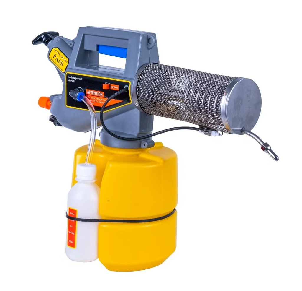 BOMBA FUMIGADORA TERMONEBULIZADORA MINI FOGGER SUPER 2000 GOLD 1.5 LITROS