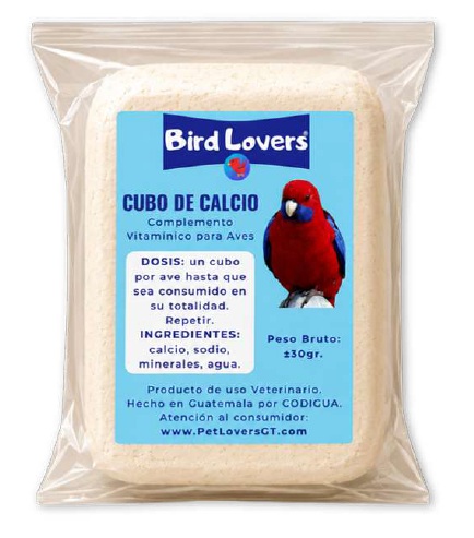CALCIO PARA AVES BIRD LOVER