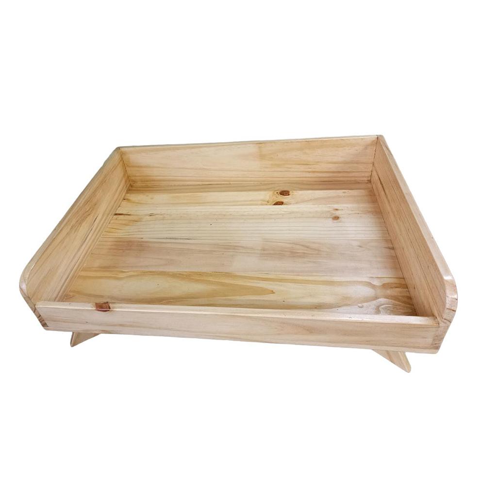 CAMA DE MADERA PARA PERRO 70*50