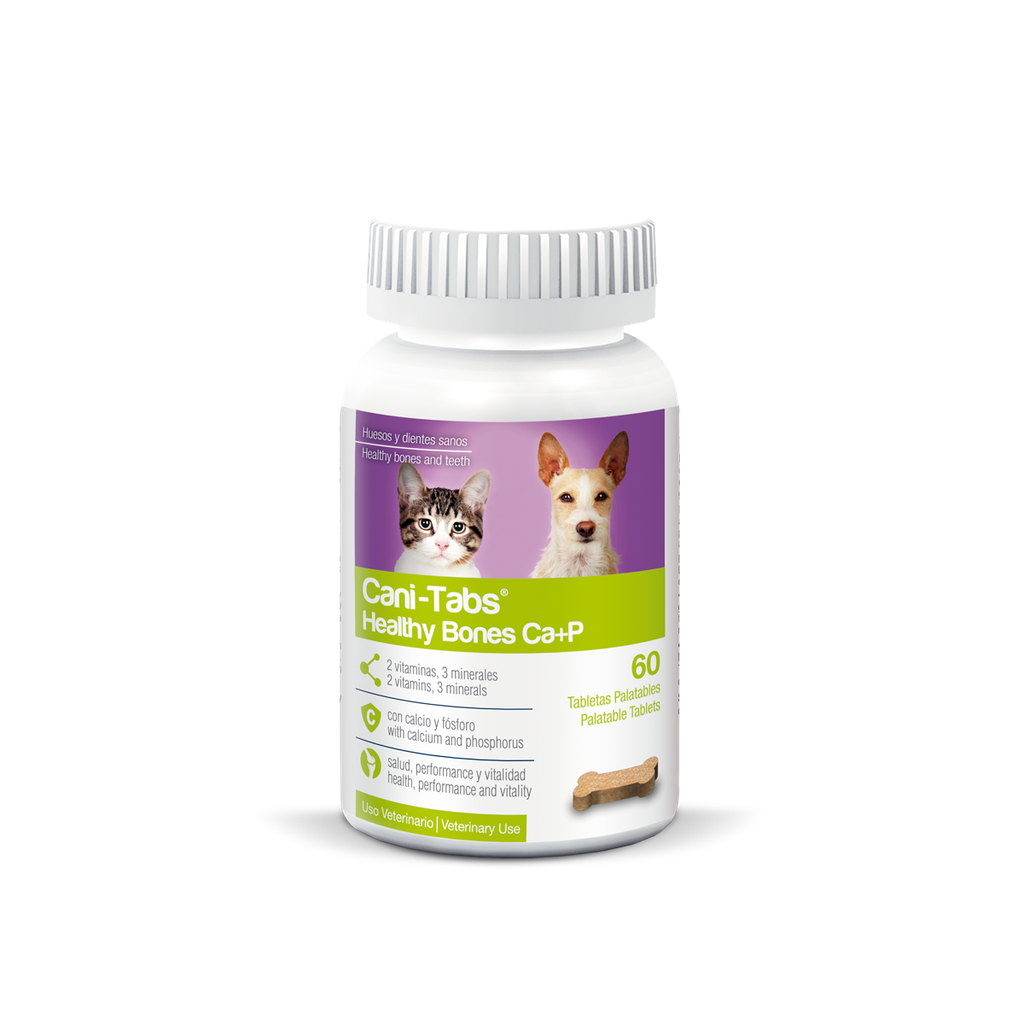 CANI-TABS HEALTHY BONES CA+P 60 TABLETAS