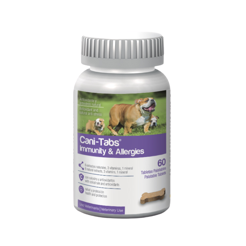 CANI-TABS IMMUNITY & ALLERGIES 60 TABLETAS