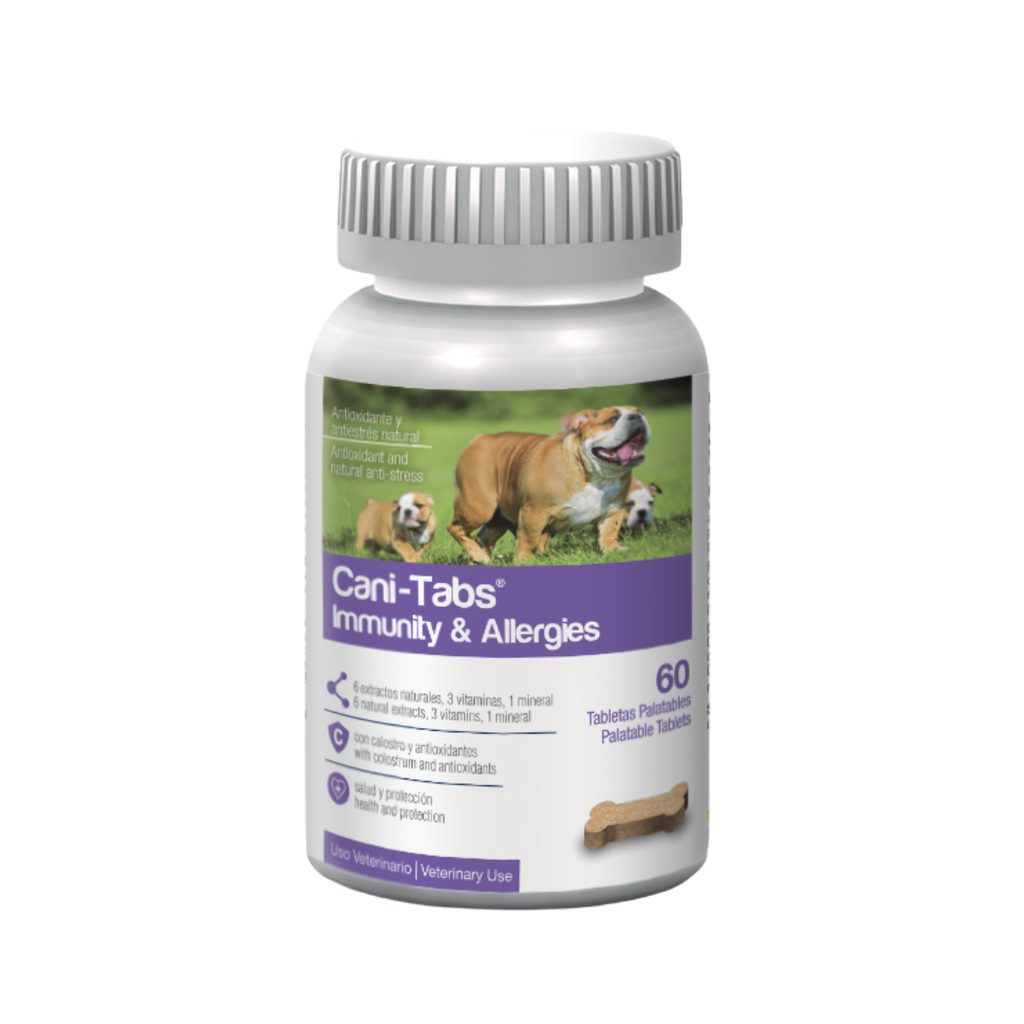 CANI-TABS IMMUNITY AND ALLERGIES 60 TABLETAS