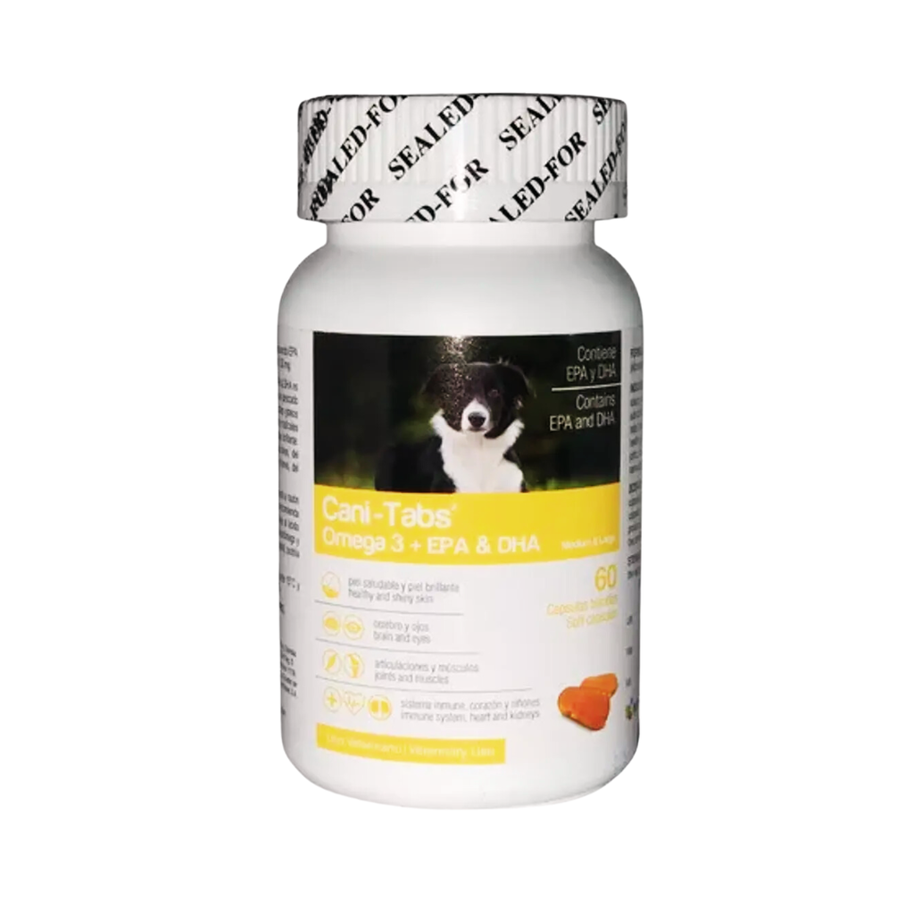 CANI-TABS OMEGA 3 EPA AND DHA 100 CAPSULAS