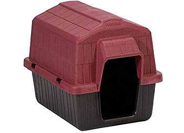 CASA PARA PERRO BARNHOME TECHO ROJO