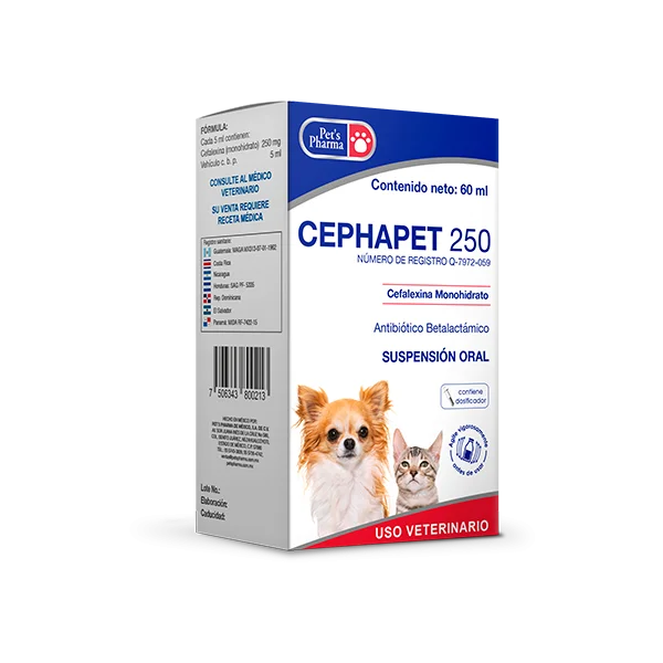 CEPHAPET 250-60 ML