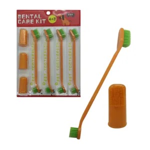 CEPILLO DE DIENTES PARA MASCOTAS 7 PCS