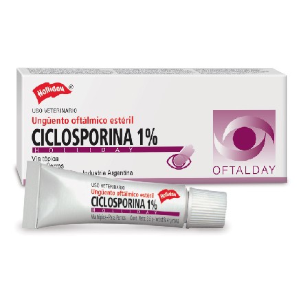 CICLOSPORINA 1% UNGUENTO HOLLIDAY 3.5 GRS