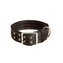 COLLAR PARA PERRO DOBLE COLOR NEGRO / VERDE MILITAR