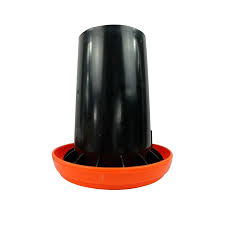 COMEDERO PARA POLLO DE TOLVA NEGRA CON NARANJA JAT 10 KG