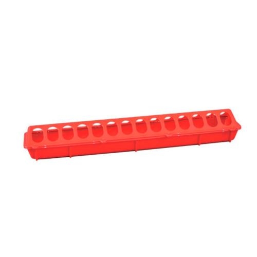 COMEDERO SAFARI ALARGADO CON 28 HUECOS PLASTICO 40 CMS